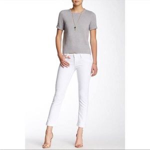 Hudson Bacara Crop Cuffed Jeans size 26